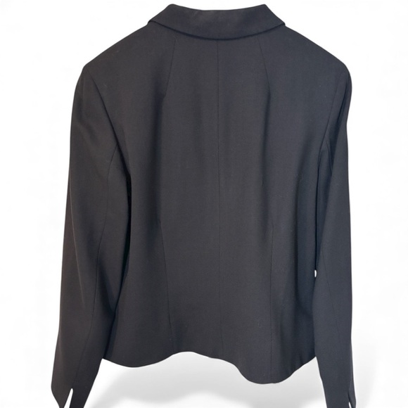 Vintage 90’s PendletonVirgin wool feminine Women's Black 10 single Blazer - Picture 4 of 6